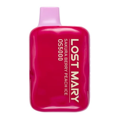 Lost Mary by Elf Bar OS5000 Disposable 5000 Puff 10mL 40mg-50mg Sakura Berry Peach Ice