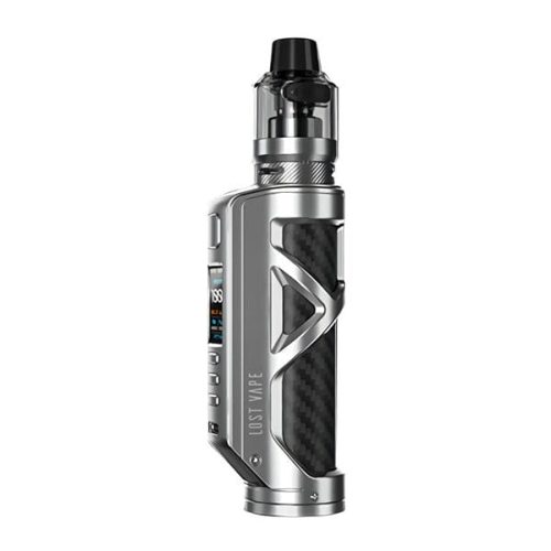 Lost Vape Cyborg Quest Kit | 100w SS/Carbon Fiber