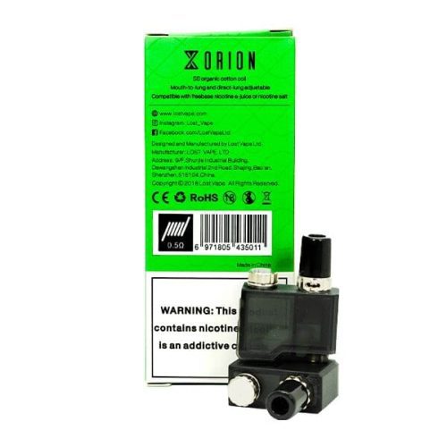 Lost Vape Orion DNA GO Replacement Cartridge (Pack of 2) 0.5ohm with packaging