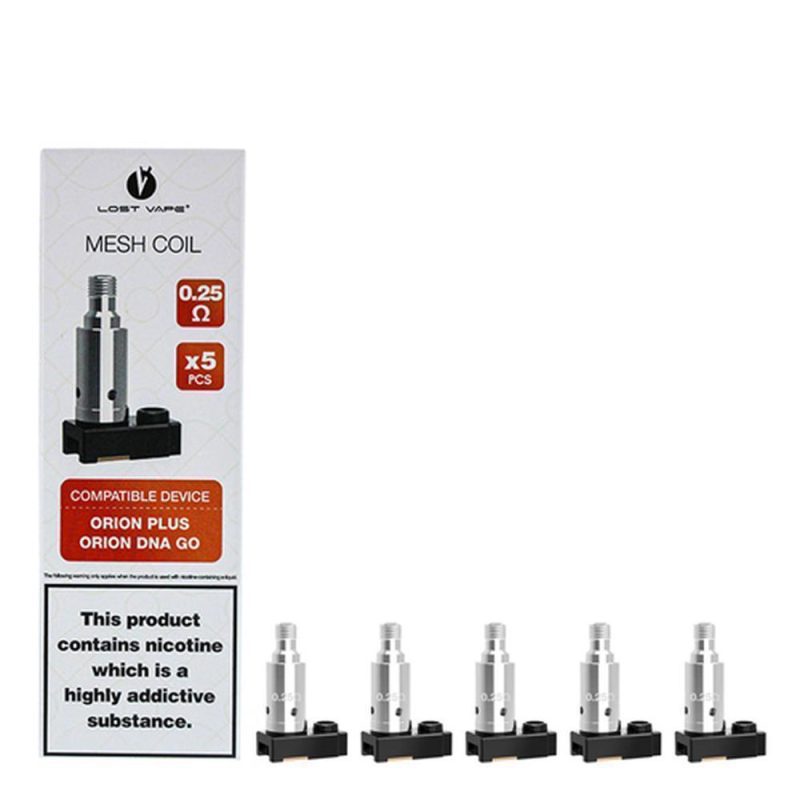 lost vape orion plus dna replacement coils pack of 5 505455