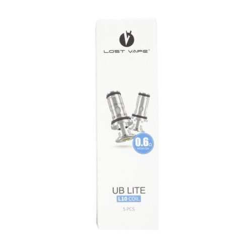 Lost Vape UB Lite Coils | 5-Pack 0.6ohm packaging only