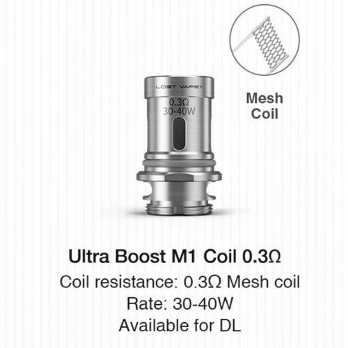 lost vape ultra boost coils 5 pack 344551