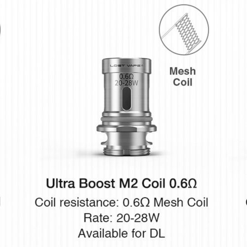 lost vape ultra boost coils 5 pack 752293