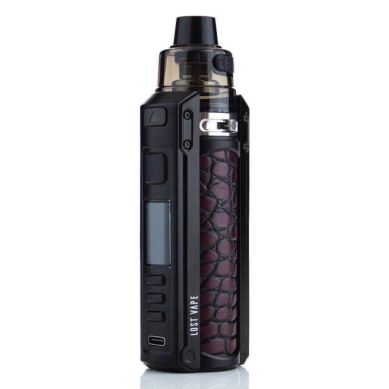 Lost Vape URSA Quest Multi Kit | 100w Black Leather Crocodile