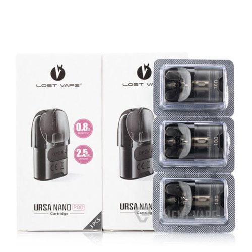 Lost Vape Ursa Replacement Pods | 2.5mL - Pink 1.0ohm