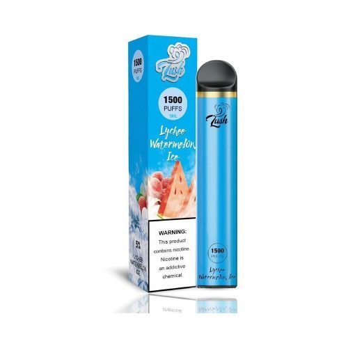 Lush Disposable E-Cigs (1500 Puffs) lychee watermelon ice