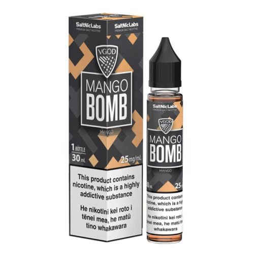 Mango Bomb by VGOD SaltNic 30ml with packaging