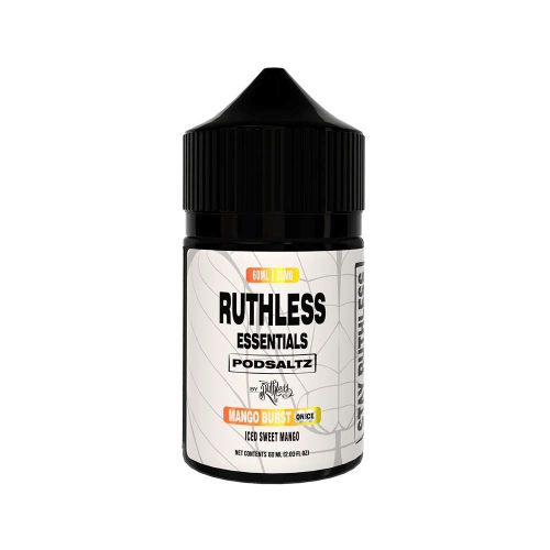 Mango Burst On Ice | Ruthless Essentials Salts | 60mL | 35mg | Bottle Only