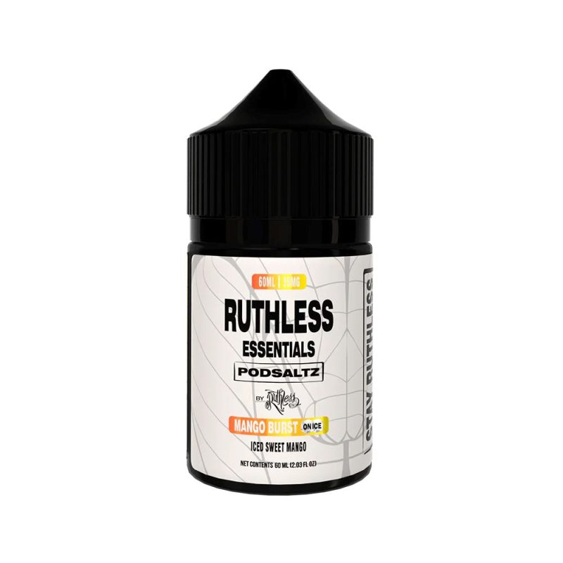 Mango Burst On Ice | Ruthless Essentials Salts | 60mL | 35mg | Bottle Only