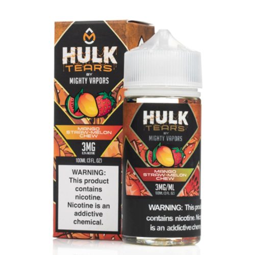 Mango Straw Melon Chew | Mighty Vapors Hulk Tears | 100mL with Packaging