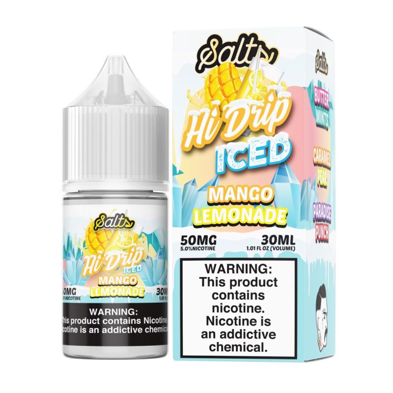 mango lemonade iced by hi drip salts series 30ml 274638