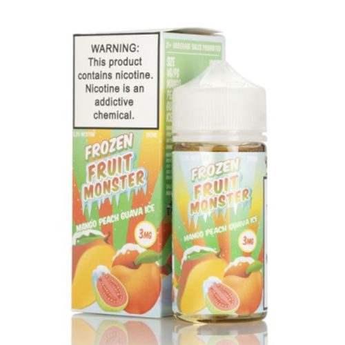 mango peach guava ice by frozen fruit monster e liquid 693461