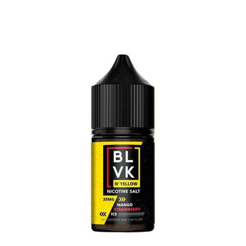 Mango Strawberry Ice by BLVK N' Yellow Salt 30ml bottle