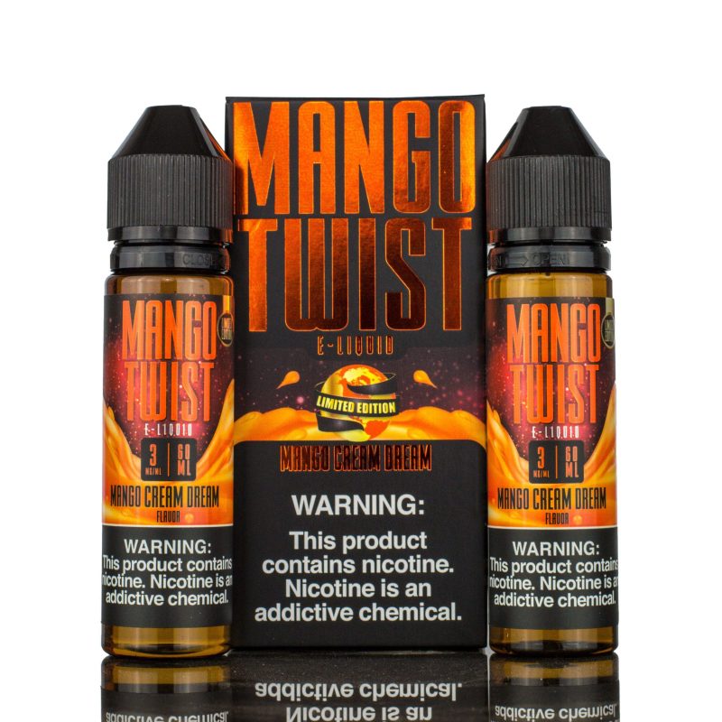 mango twist mango cream dream 120ml eliquid 583358