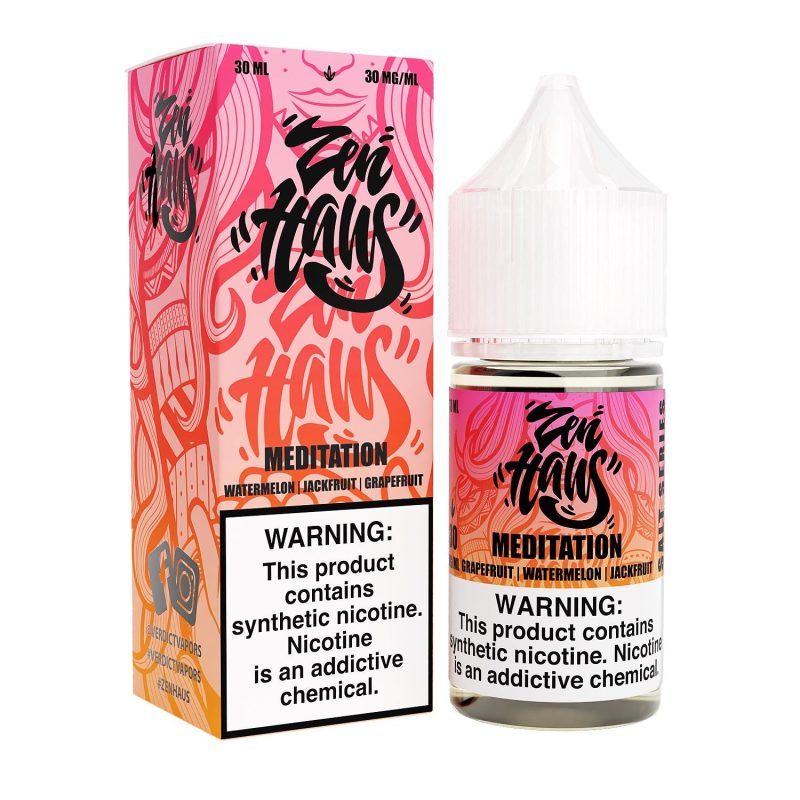 meditation by zen haus salts e liquid 30ml 291678