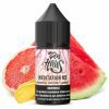 Meditation ICE  by ZEN HAUS SALTS E-Liquid 30ml bottle with background