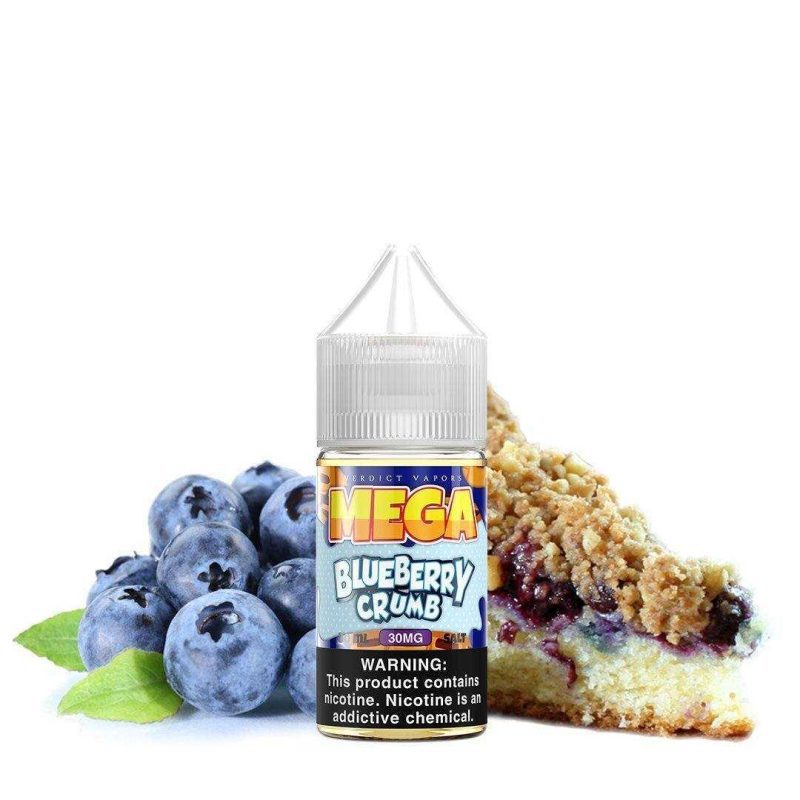 mega salts blueberry crumb 30ml eliquid 431326