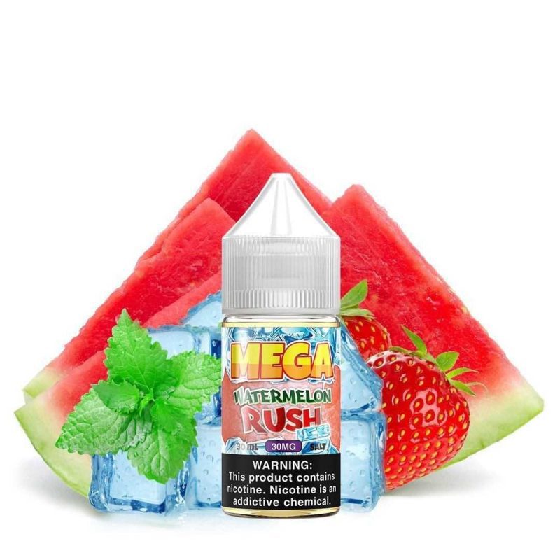 mega salts watermelon rush ice 30ml eliquid 378853