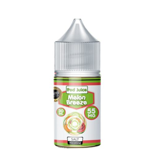 Melon Breeze Salt by Pod Juice E-Liquid 30mL botttle