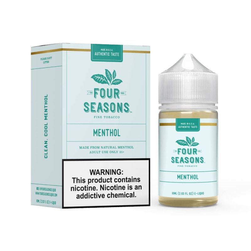 menthol by four seasons 60ml 317773