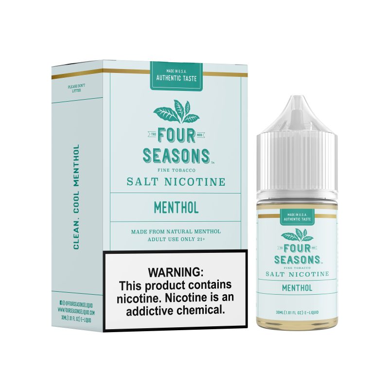 menthol by four seasons salt 30ml 434920