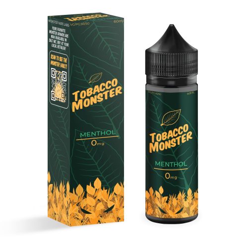 Menthol by Tobacco Monster E-Liquid with packaging