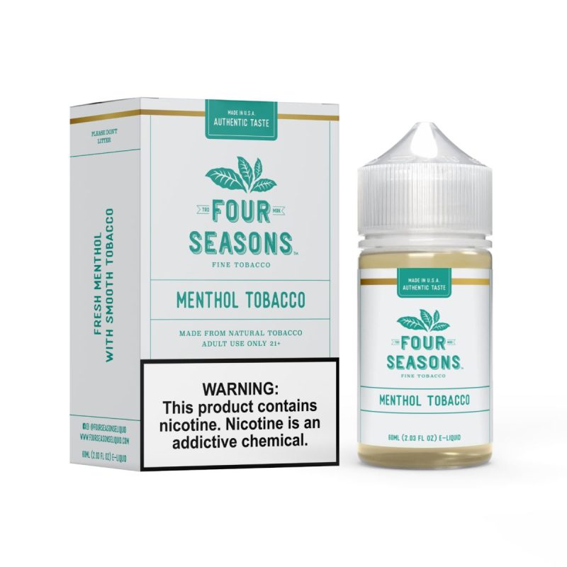 menthol tobacco by four seasons 60ml 941216