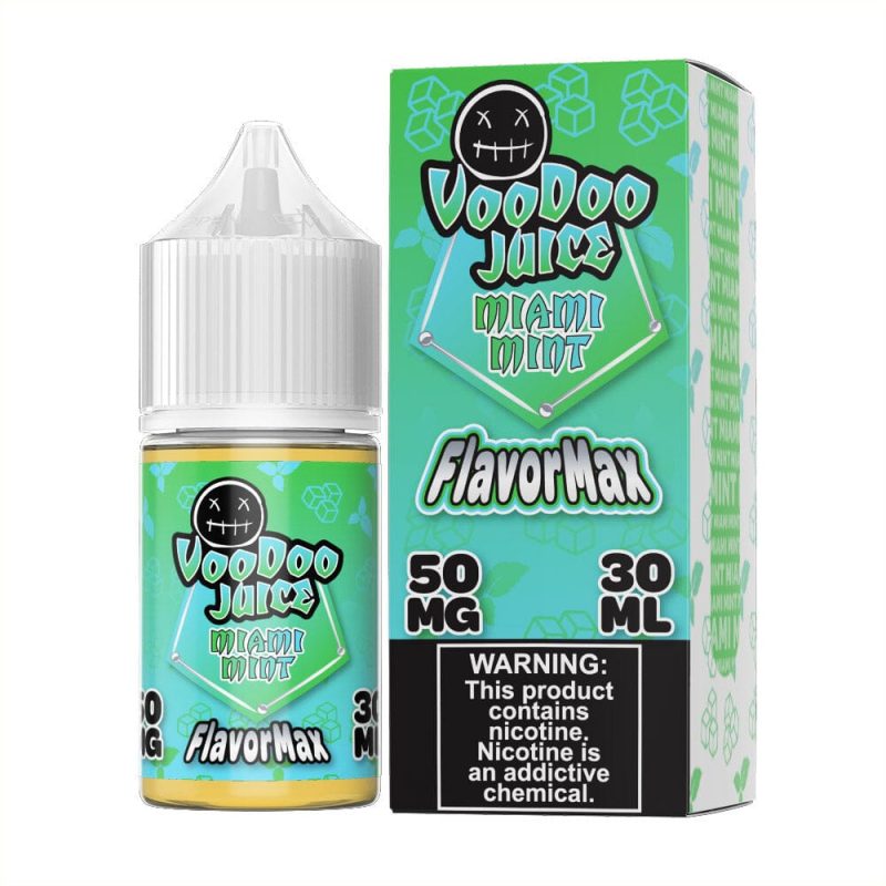 miami mint by voodoo juice flavormax salts series 30ml 319171