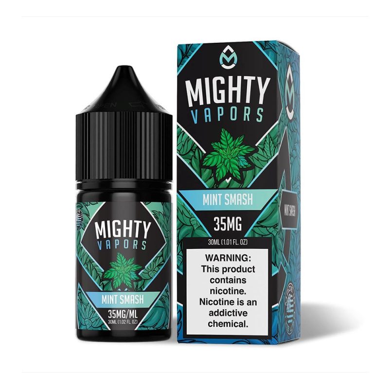 mint smash by mighty vapors e juice 30mlsalts 477668