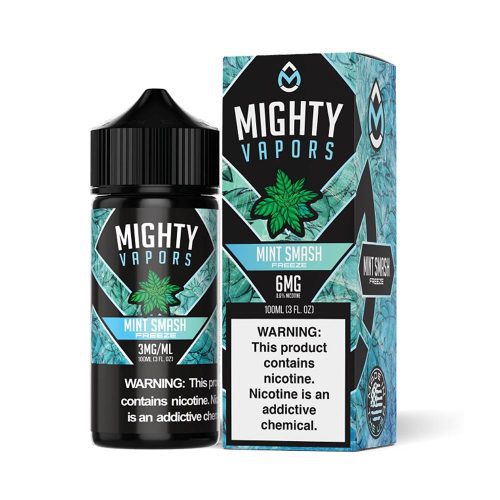 Mint Smash Freeze by Mighty Vapors E-Juice (100mL)(Freebase)