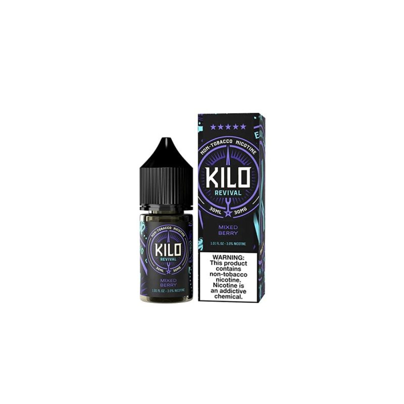 mixed berries by kilo revival synthetic salt 30ml 142343