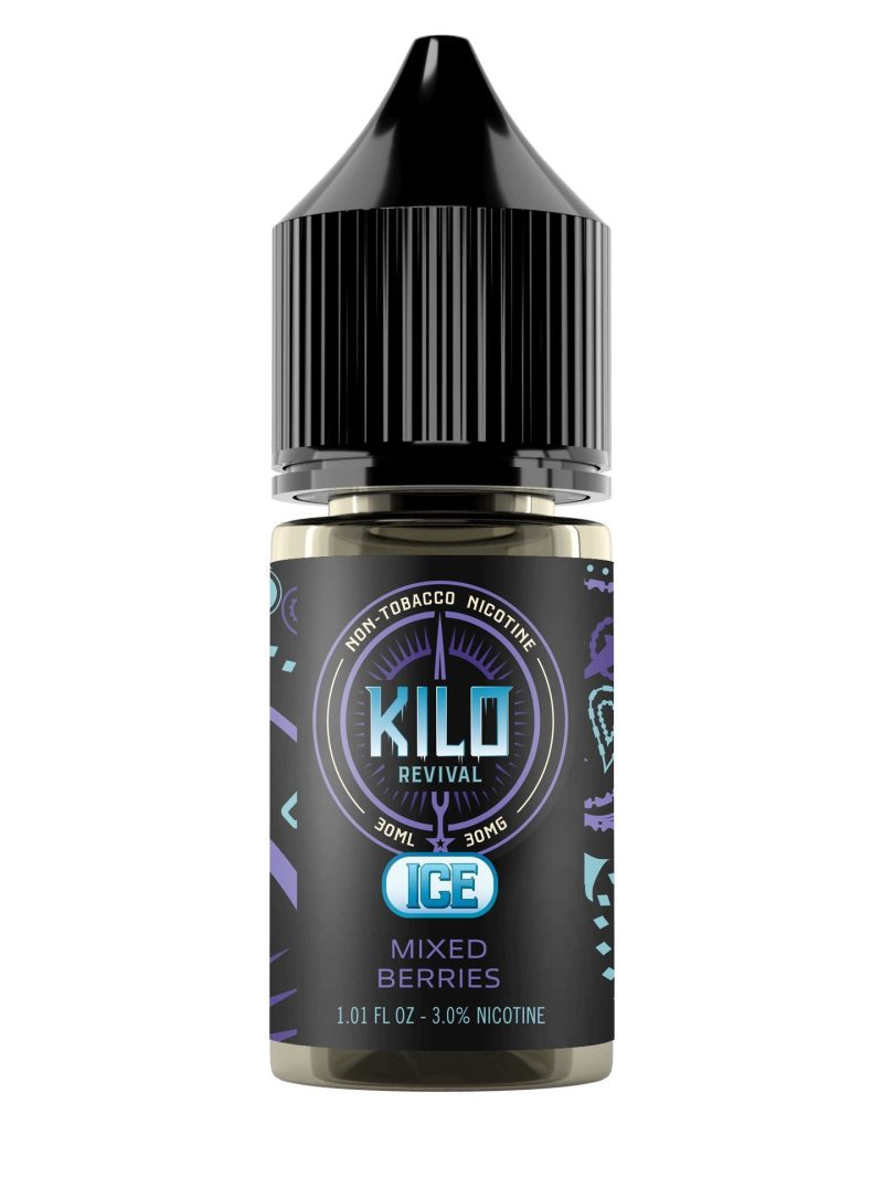 mixed berries ice by kilo revival tobacco free nicotine salt series 30ml 658859