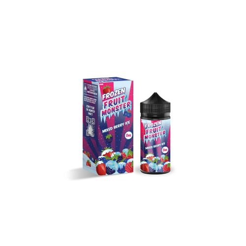 Mixed Berry Ice By Frozen Fruit Monster E-Liquid with packaging