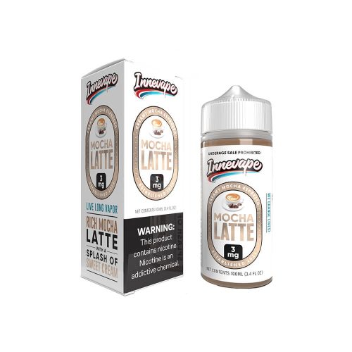 mocha latte by innevape tfn series e liquid 100ml freebase 999809