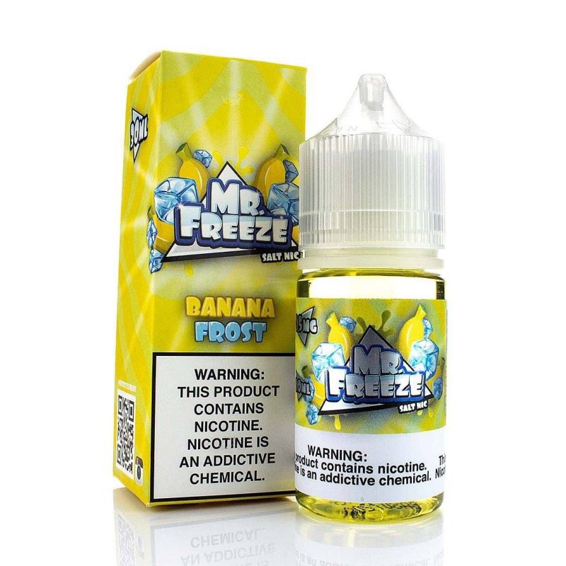 mr freeze salts banana frost 30ml eliquid 200901