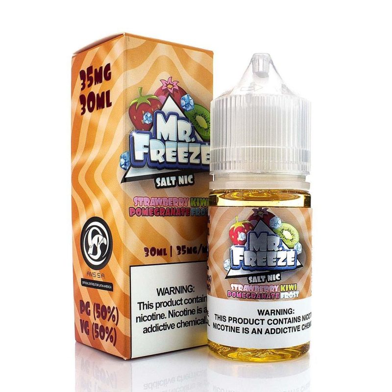 mr freeze salts strawberry kiwi pomegranate frost 30ml eliquid 942716