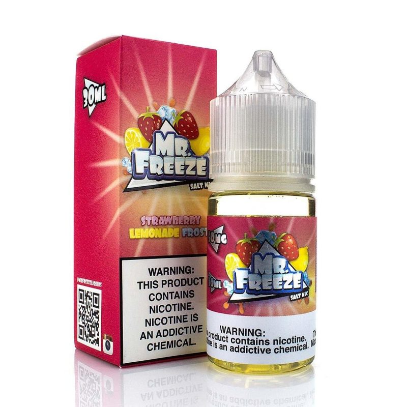 mr freeze salts strawberry lemonade frost 30ml eliquid 146693