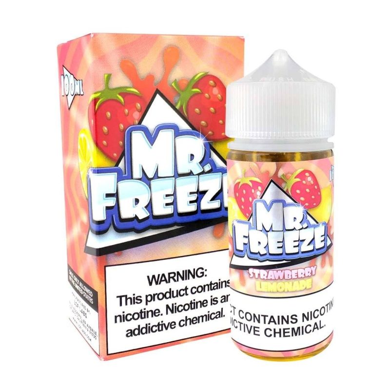 mr freeze strawberry lemonade 100ml eliquid 655836