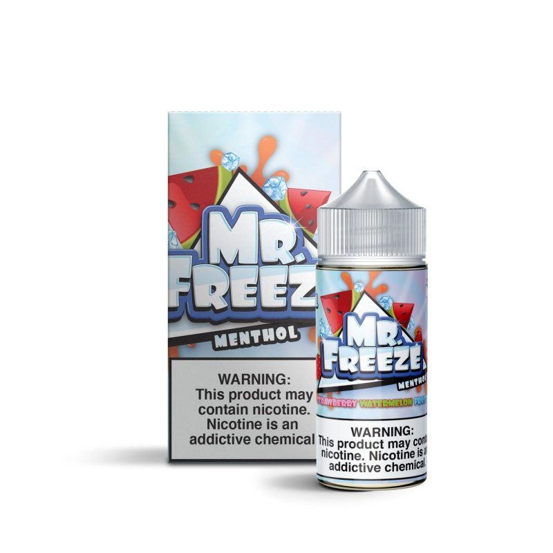 mr freeze tf nic series 100ml strawberry watermelon frost 296420