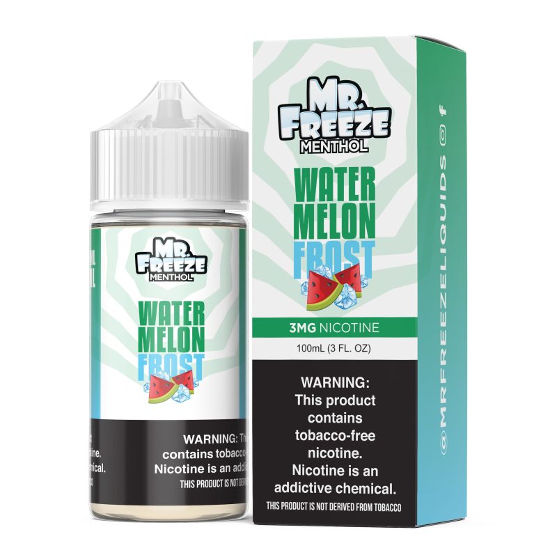 mr freeze tobacco free nicotine series 100ml watermelon frost 316469