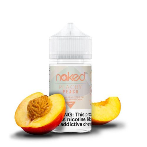 naked 100 original peachy peach peach 60ml eliquid 404790