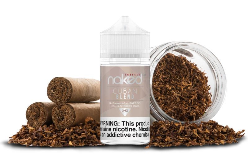 naked 100 tobacco cuban blend 60ml eliquid 588158