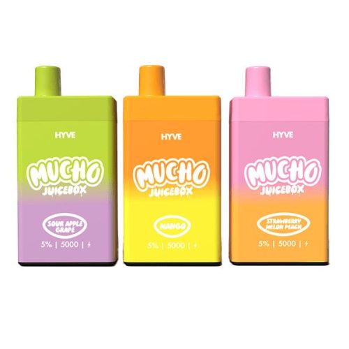 nbhd mucho juice box disposable 5000 puffs 12ml 50mg 269298