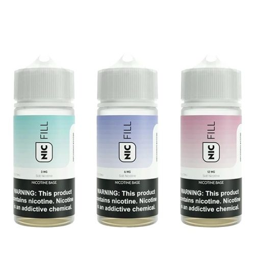 nic fill unflavored nicotine concentrate 70ml 667006