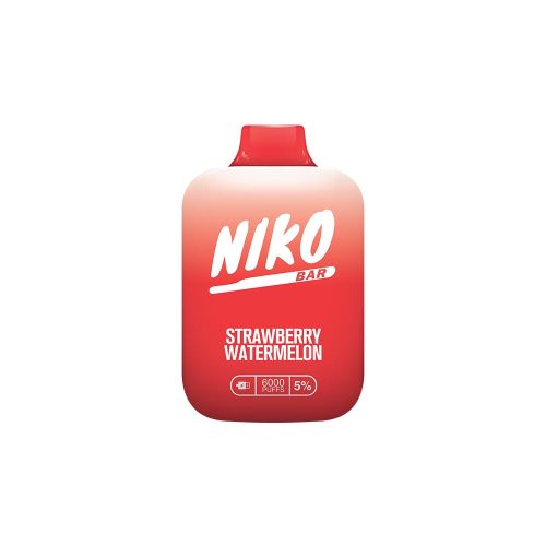 Niko Bar Disposable | 7000 Puffs | 15mL 50mg - Strawberry Watermelon