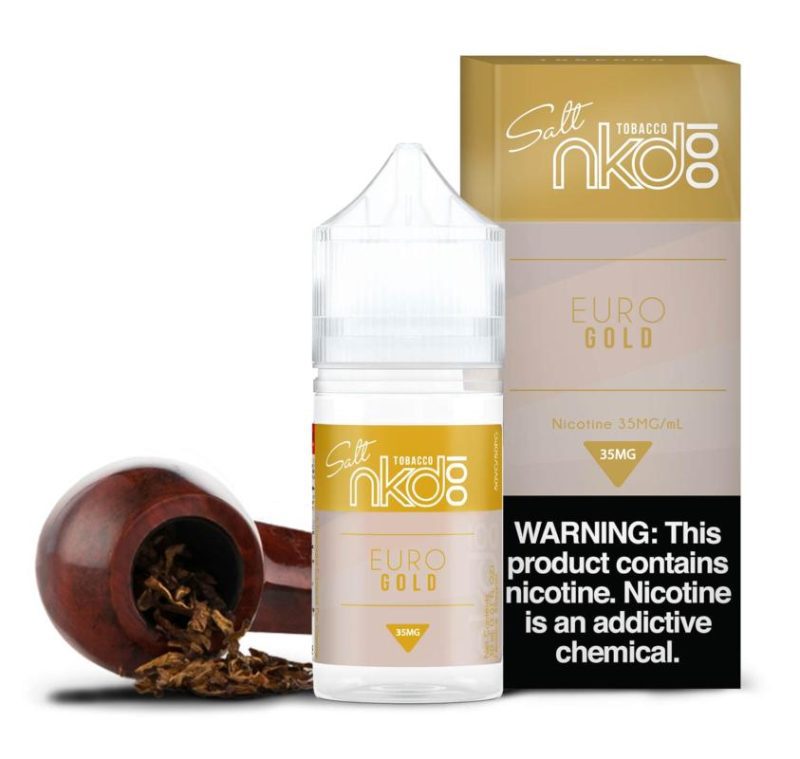 nkd 100 salt euro gold 30ml eliquid 800703