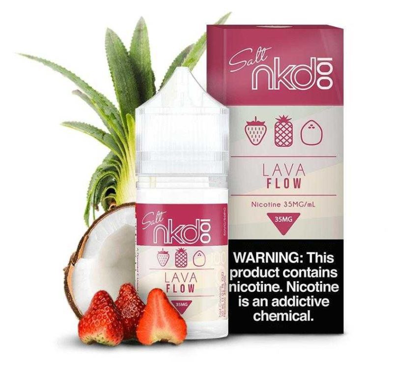 nkd 100 salt lava flow 30ml eliquid 942536