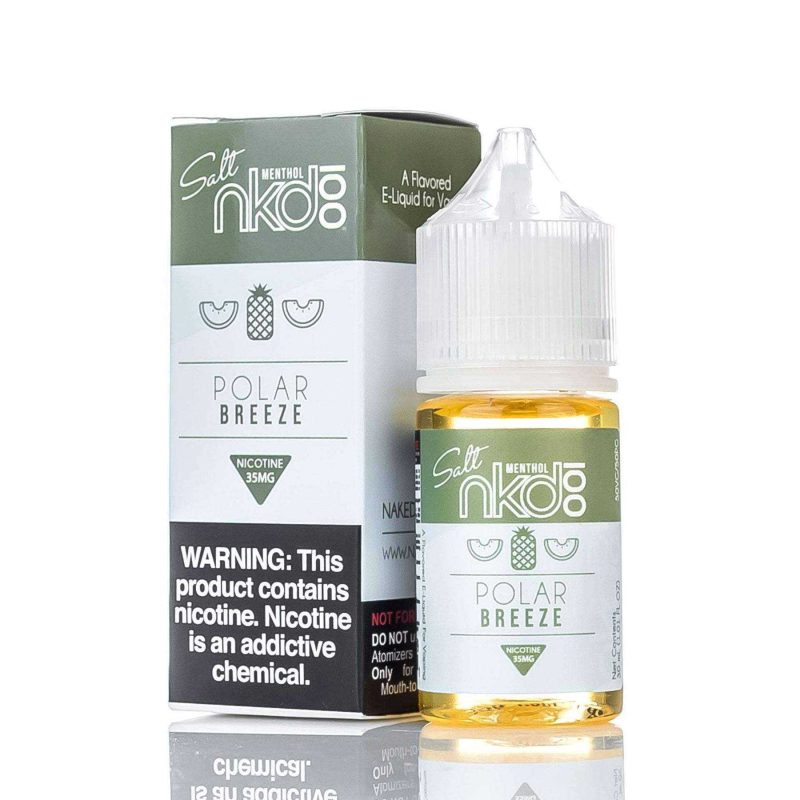 nkd 100 salt polar breeze melon 30ml eliquid 144183