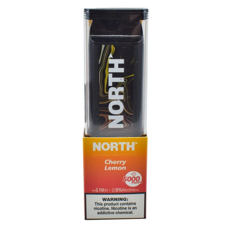 North Disposable Cherry Lemon Packaging