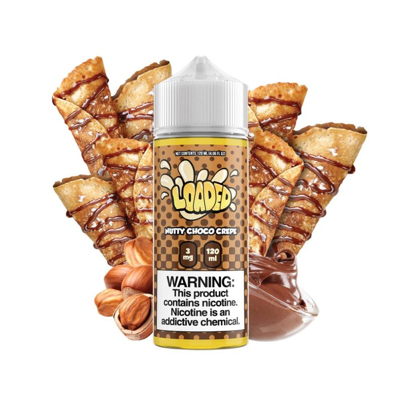 nutty choco crepe by loaded series 120ml 101351